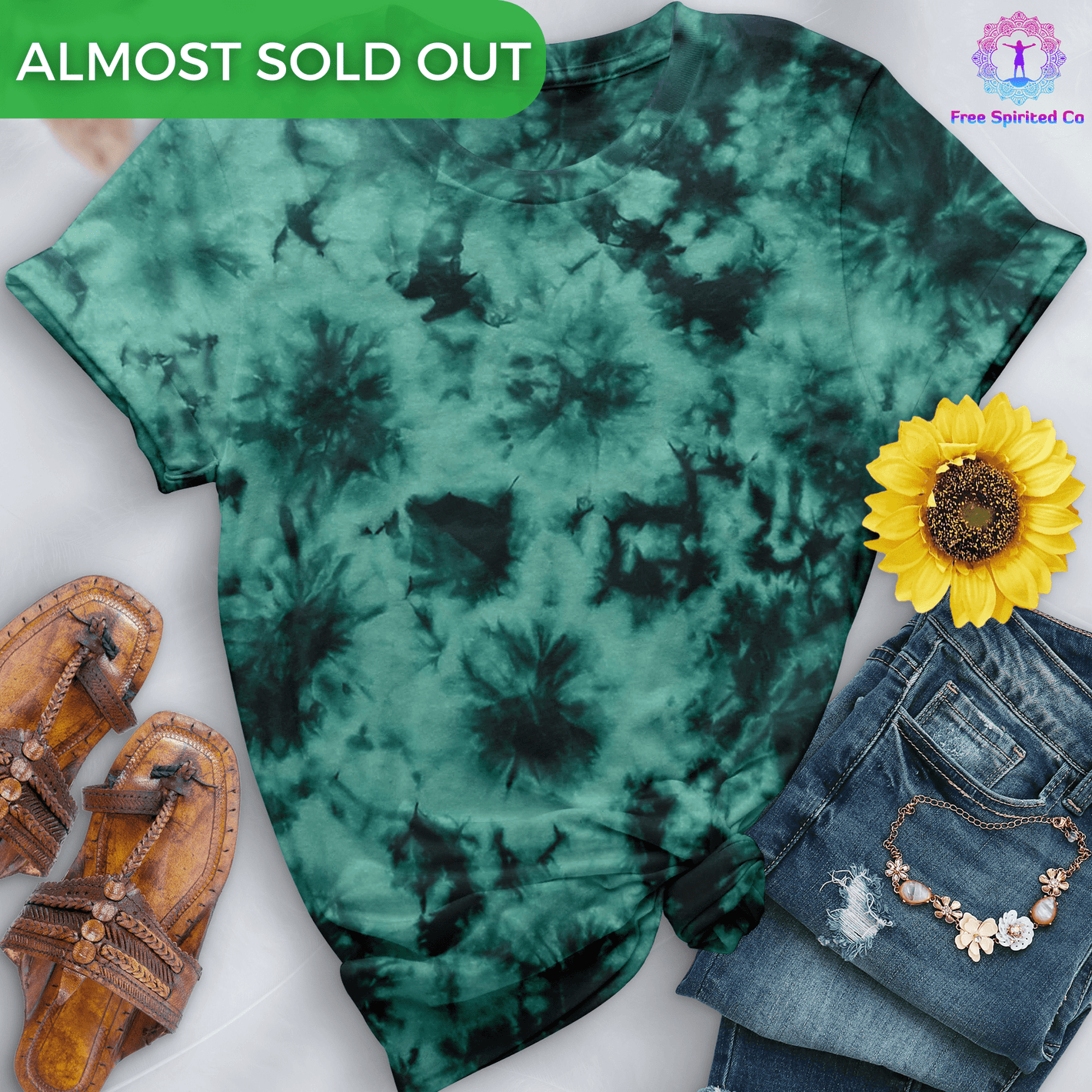 Crystal Jade Premium Hand-Dyed Comfort Shirt