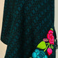 Embroidered Handmade Mexican Shawl Reboso Bordado Mexicano