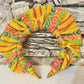 2x Diademas Mexicana Artesanales Tela Cambaya 2x Mexican Sarape Headbands Cambaya Cloth