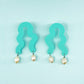 Dripping Pearl Earrings - Large