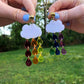 Translucent Pride Rainbow Earrings