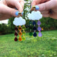 Translucent Pride Rainbow Earrings