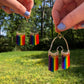 Rainbow Cloud Pride Earrings