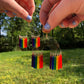 Rainbow Cloud Pride Earrings