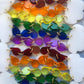 Translucent Pride Rainbow Earrings