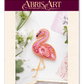 Flamingo Bead Embroidery Decoration Kit by Abris Art AD-046
