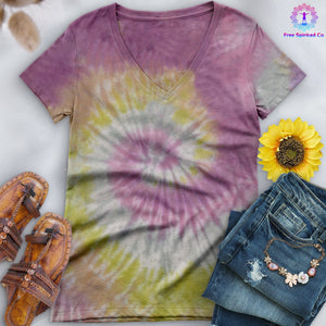 Desert Rose V-Neck (Fitted Women's Size)
