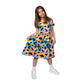 Dinosaurs & Colors Kids Tiered Dress