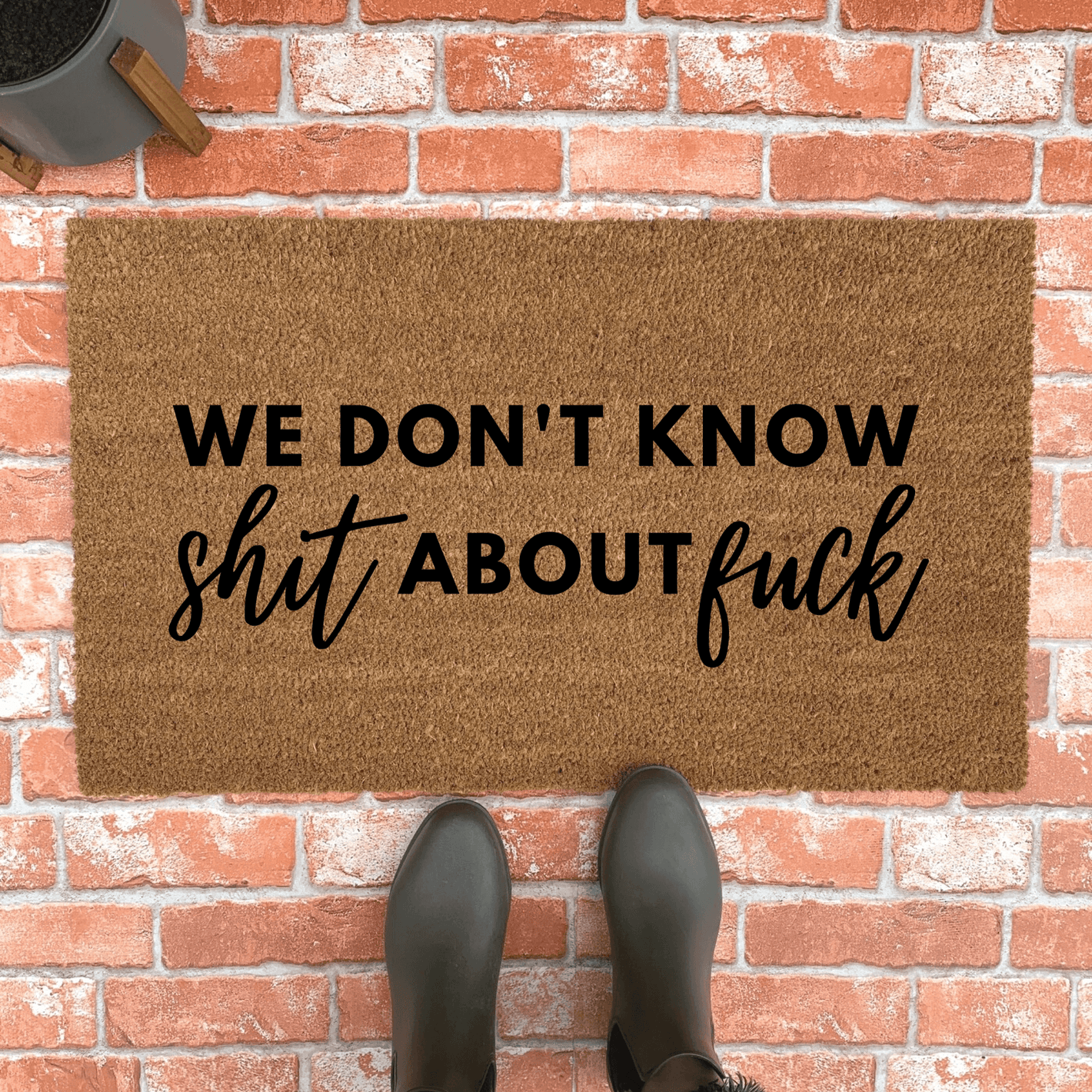 Funny Cuss Word Doormat