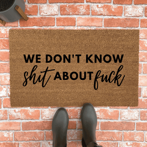 Funny Cuss Word Doormat
