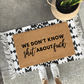 Funny Cuss Word Doormat