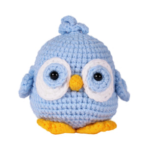 Blue Bird Amigurumi DIY Crochet Kit Wizardi F07N8-M57