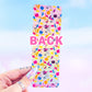 Embroidery Holographic Bookmark – Handmade Sewing & Craft Bookmark, Book Lover Gift