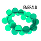 Chunky Button Stackable Stretch Bracelet
