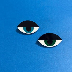 Modern Eye Brooch