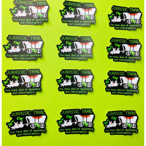 Jurassic Oregon Trail Sticker