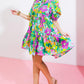CONTAIN THE SUN POPLIN MINI DRESS