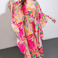 SEASIDE GIRLS WOVEN KAFTAN DRESS