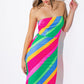 ALL OR NOTHING PONTI MIDI DRESS