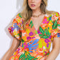 GARDEN OF LIFE WOVEN MIDI DRESS