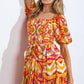 IT'S YOUR PLACE WOVEN MIDI DRESS