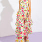 DEL REY HIGH RISE WOVEN MAXI DRESS