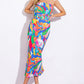 SEEKING SUN PONTI MIDI DRESS