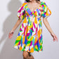 MEANT FOR YOU WOVEN MINI DRESS