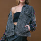 GOING THERE WASHED DENIM JACKET