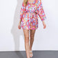 IN THE LEAVES WOVEN ROMPER