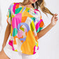 BREATHE FREELY WOVEN TOP
