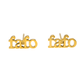 FAFO Acronym Earring Set