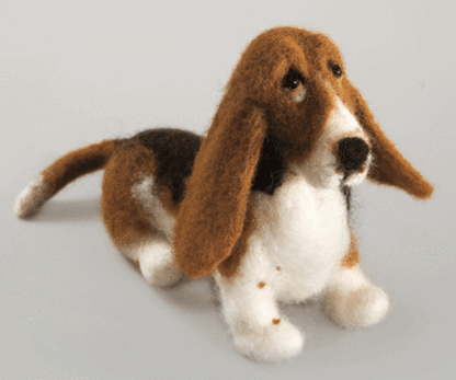 Felting kit Basset Hound V-148C
