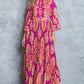 COVERED BY LOVE WOVEN MAXI DRESS