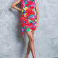 BLOOM SEASON WOVEN MINI DRESS