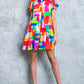 TEMPTING ME PRINT MINI DRESS