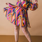 PALOMA PARTY WOVEN MINI DRESS