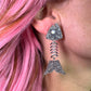 Gill-ty Pleasure Fish Bone Earrings