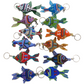 Fish Seed Bead Keychain | Hand Beaded Fair Trade Keychain - Guatemala
