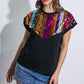 HOW I'M FEELING BLACK KNIT TOP