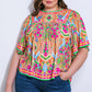 SPARKLY ENERGY WOVEN TOP