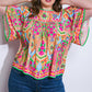 SPARKLY ENERGY WOVEN TOP