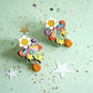 Flower Power Earrings by Laliblue