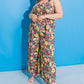 MOLINETTO FLORAL WOVEN JUMPSUIT