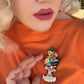 Forbidden Fruits Brooch by Miss Fluff x Lipstick & Chrome