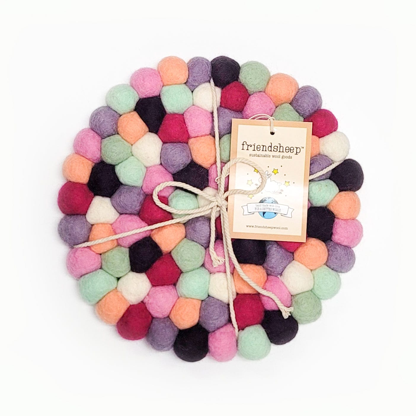 Macarons Eco Coasters/Trivets
