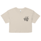 Fuck Off Embroidered Crop Top
