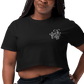 Fuck Off Embroidered Crop Top