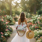 Wildflower Buddy Bag – Handmade Embroidered Floral Carryall | Atenti