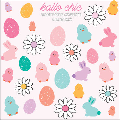 Easter Giant Paper Confetti Decor